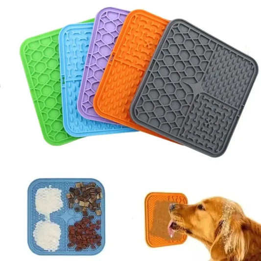 Dog lick mat